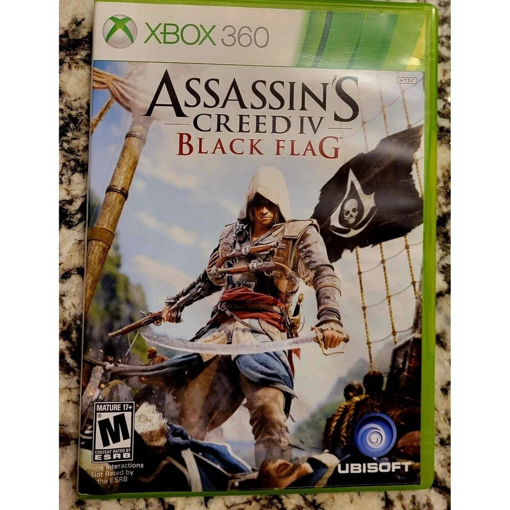 Assassin's Creed IV: Black Flag (Microsoft Xbox 360, 2013) CIB, FAST SHIPPING